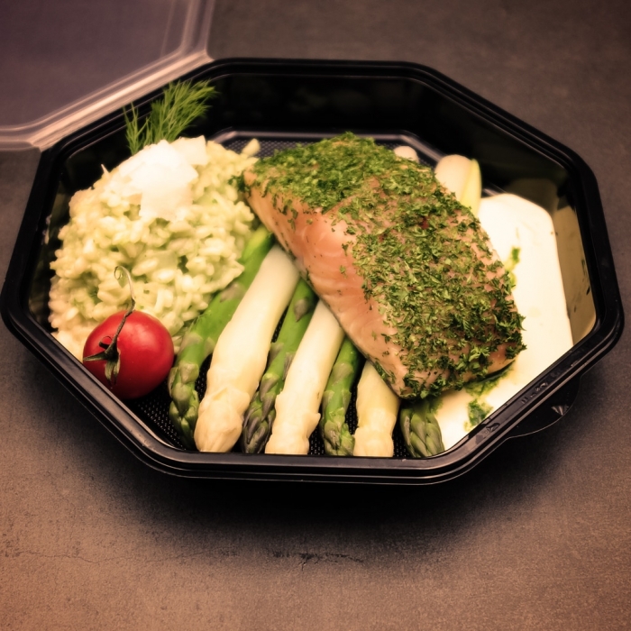 Gegrillter Lachs